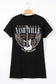 T Shirt Dresses Nashville Guitar Mini Dress Black – Rock & Roll Party Dress