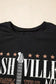 T Shirt Dresses Nashville Guitar Mini Dress Black – Rock & Roll Party Dress