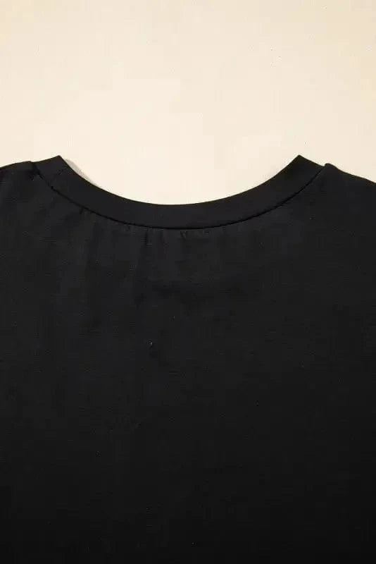 T Shirt Dresses Nashville Guitar Mini Dress Black – Rock & Roll Party Dress