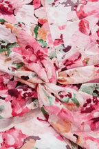 Tank Tops Pastel Backless Floral Top