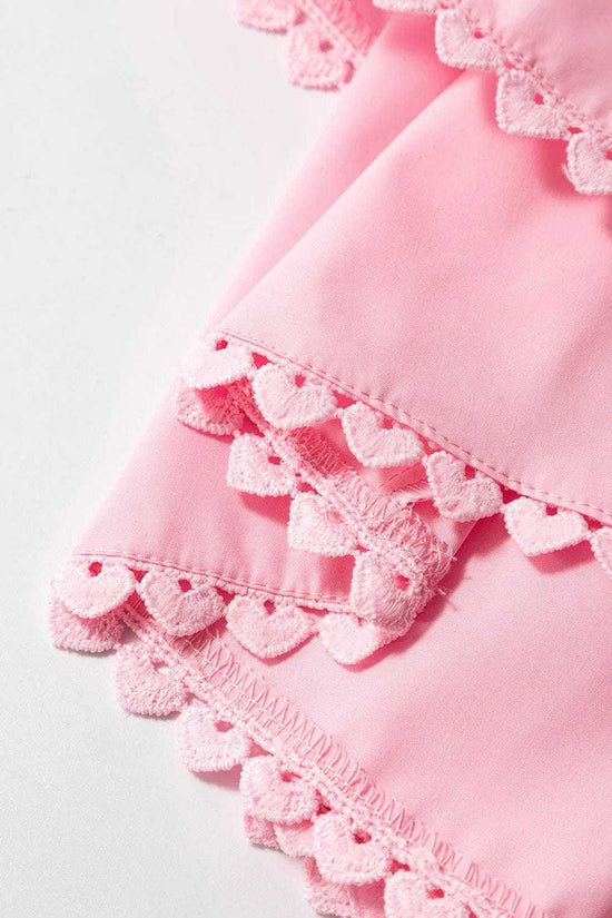 Tank Tops Sweetheart Flutter Top