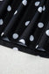 Tankinis Black Polka Dot Tankini Set