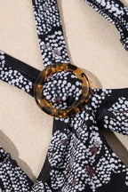 Tankinis Black Splash Skirt Tankini