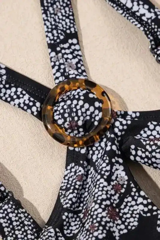 Tankinis Black Splash Skirt Tankini