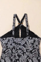 Tankinis Black Splash Skirt Tankini