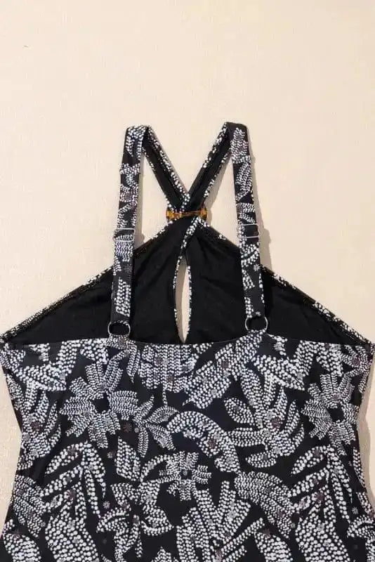 Tankinis Black Splash Skirt Tankini