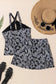Tankinis Black Splash Skirt Tankini