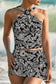 Tankinis Black Splash Skirt Tankini