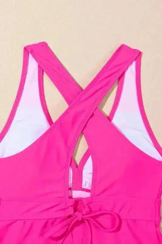 Tankinis Floral Bottom Tankini Set