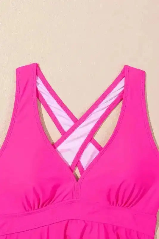 Tankinis Floral Bottom Tankini Set