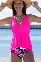 Tankinis Floral Bottom Tankini Set