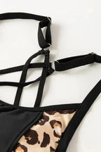 Tankinis Layered Tankini Set with Sporty Swim Top