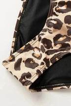 Tankinis Layered Tankini Set with Sporty Swim Top