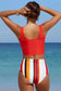 Tankinis Leopard Print Snap Button Sleeveless Tankini