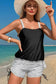 Tankinis Monochrome Striped Tankini Set