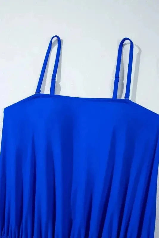 Tankinis Navy Peplum Charm Tankini