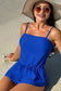 Tankinis Navy Peplum Charm Tankini