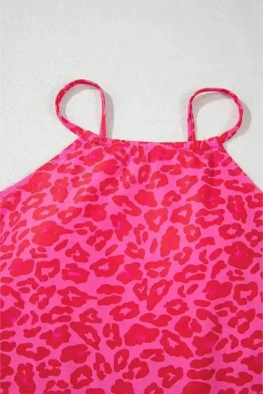 Tankinis Rose Leopard Tankini - 2pcs Swimsuit