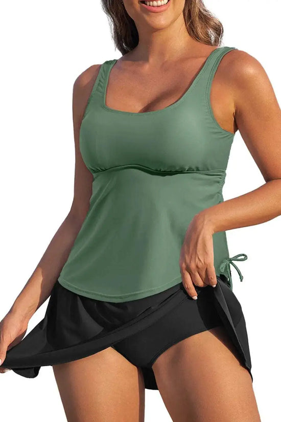 Tankinis Tankini and Matching Skort Bathing Suit
