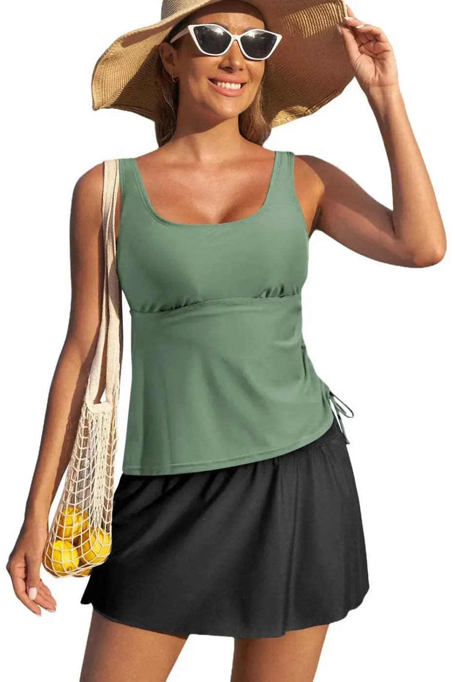 Tankinis Tankini and Matching Skort Bathing Suit