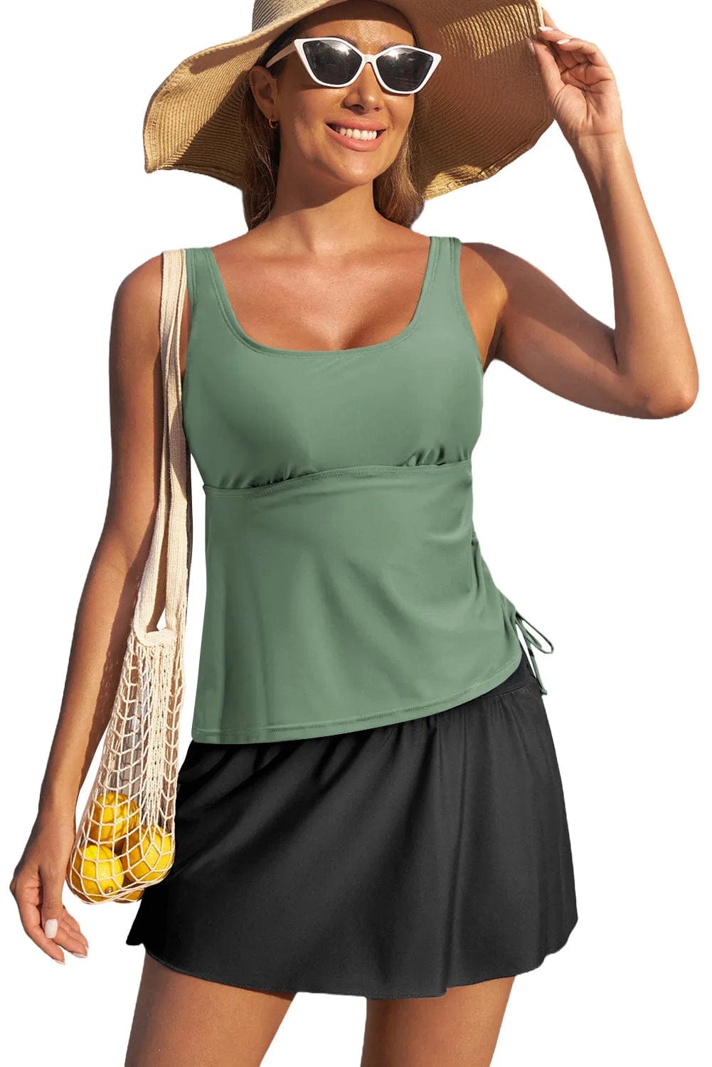 Tankinis Tankini and Matching Skort Bathing Suit