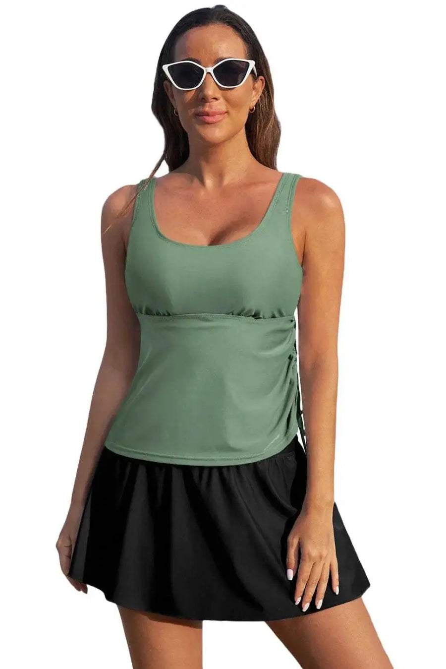 Tankinis Tankini and Matching Skort Bathing Suit