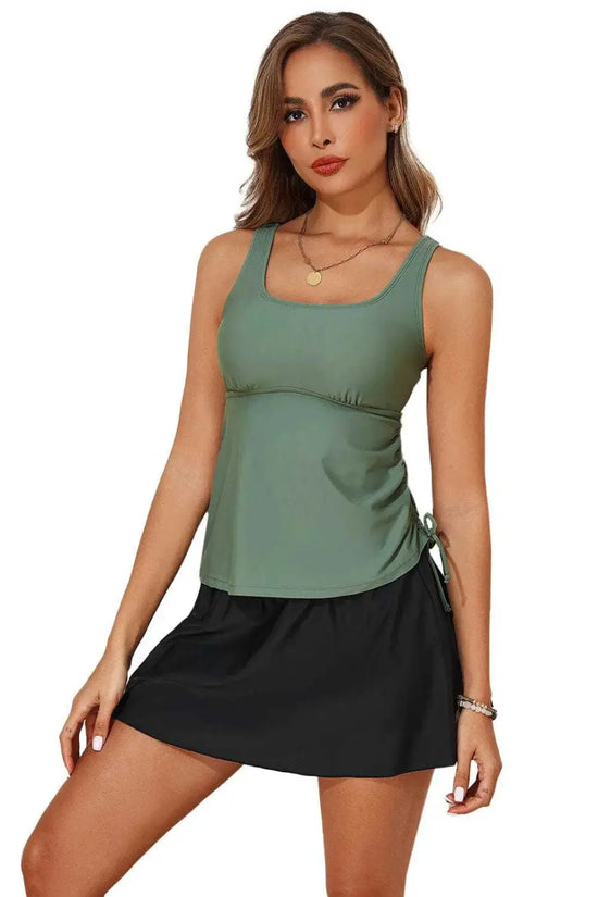 Tankinis Tankini and Matching Skort Bathing Suit