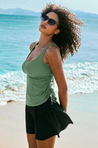 Tankinis Tankini and Matching Skort Bathing Suit