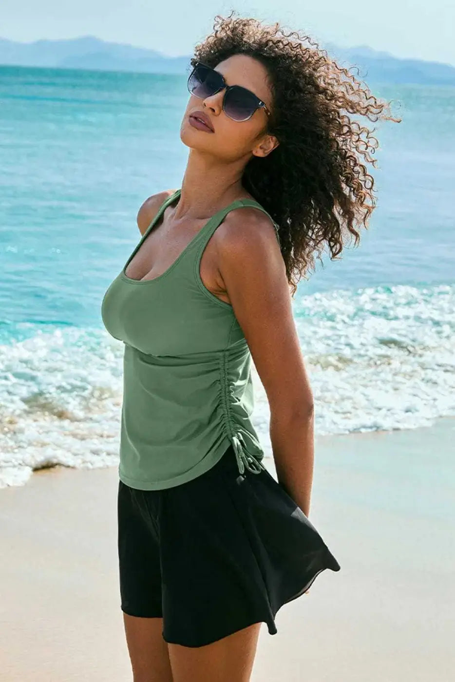Tankinis Tankini and Matching Skort Bathing Suit
