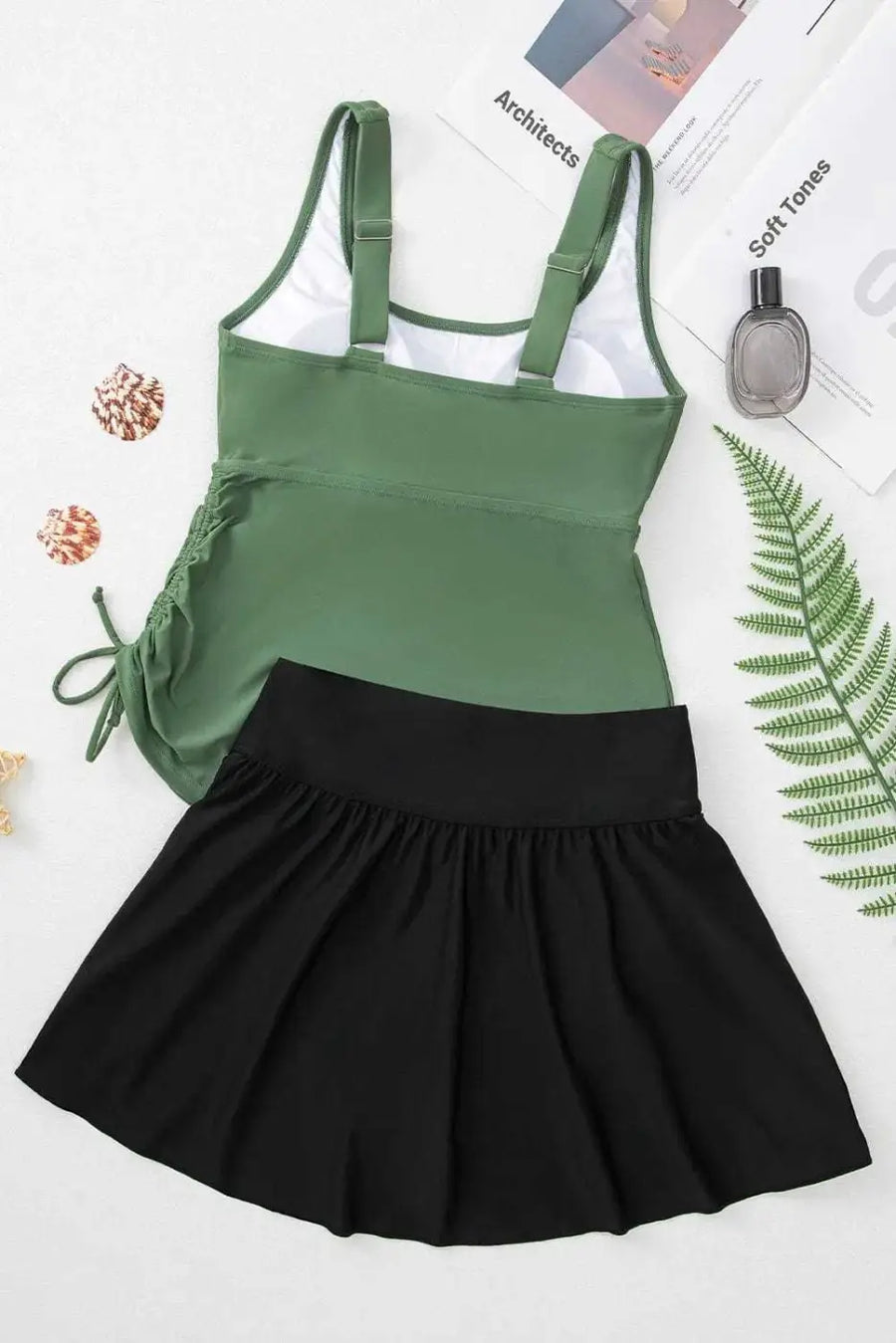Tankinis Tankini and Matching Skort Bathing Suit