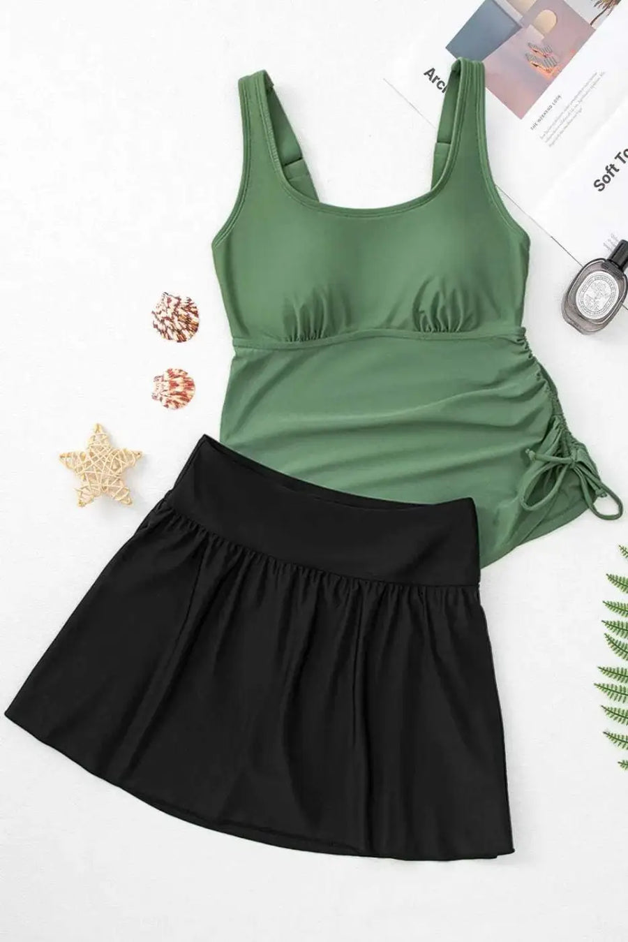 Tankinis Tankini and Matching Skort Bathing Suit