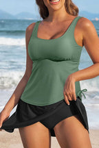Tankinis Tankini and Matching Skort Bathing Suit