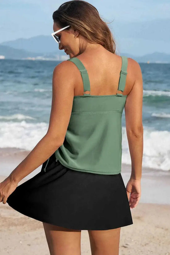 Tankinis Tankini and Matching Skort Bathing Suit