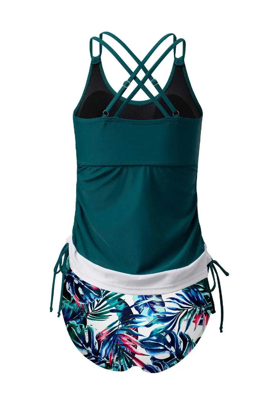 Tankinis Tummy Control Tankini Swimsuit - Mix-and-match 2pcs