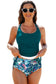 Tankinis Tummy Control Tankini Swimsuit - Mix-and-match 2pcs