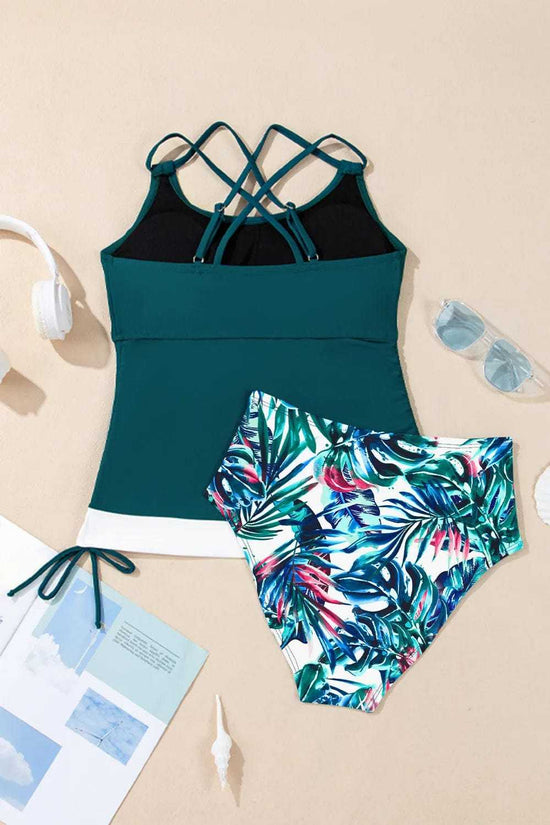 Tankinis Tummy Control Tankini Swimsuit - Mix-and-match 2pcs
