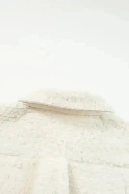 Teddy Coats Cozy Beige Teddy Coat