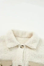 Teddy Coats Cozy Beige Teddy Coat
