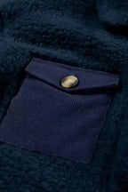 Teddy Coats Cozy Blue Teddy Coat