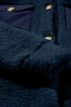 Teddy Coats Cozy Blue Teddy Coat