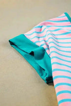 Tees Pink Pacer Zip Top