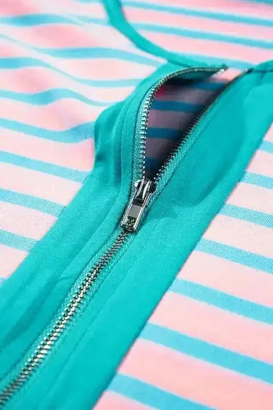 Tees Pink Pacer Zip Top