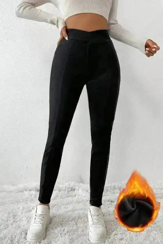 Thermal Leggings ThermalFit Cross-Waist Leggings