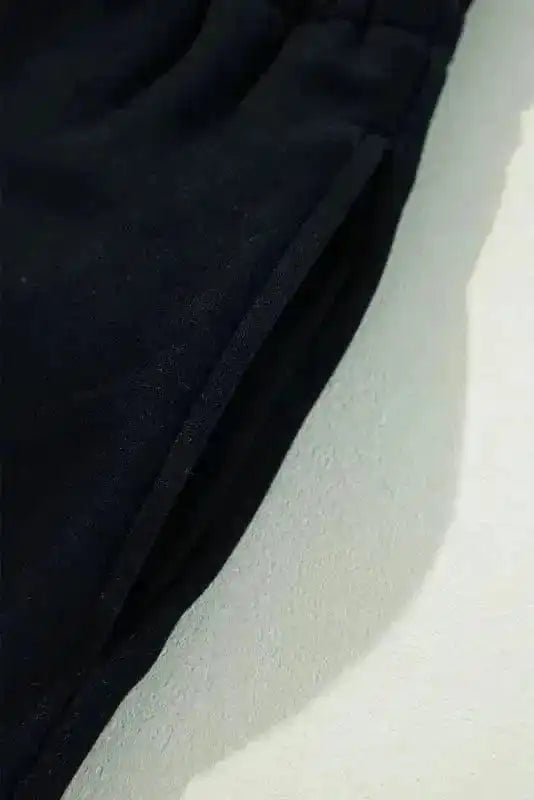 Thermal Pants EasyTone Fleece Lined Trousers - Black