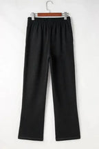 Thermal Pants EasyTone Fleece Lined Trousers - Black