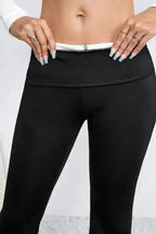 Thermal Pants Thermal Lined Flared Pants