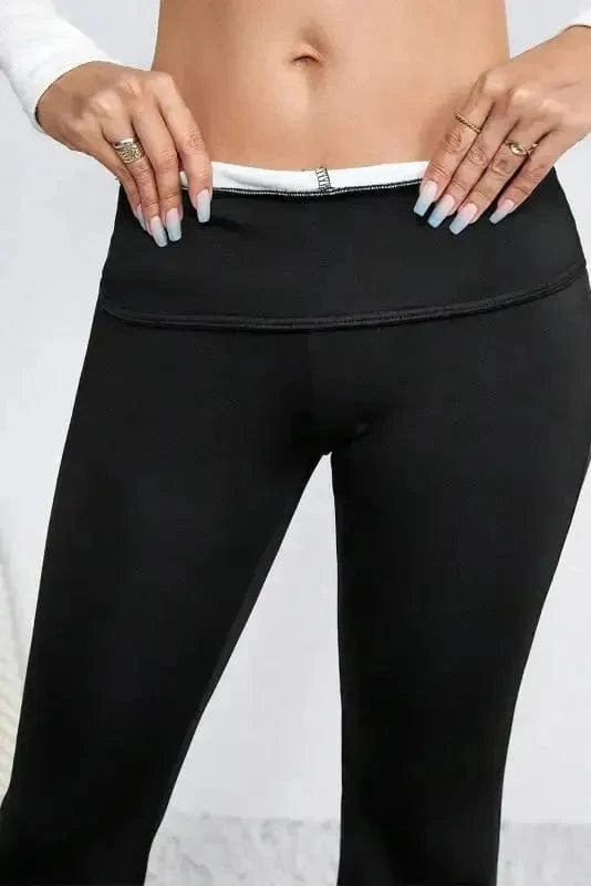 Thermal Pants Thermal Lined Flared Pants