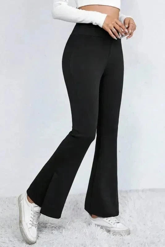 Thermal Pants Thermal Lined Flared Pants