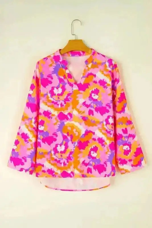 Tops/Blouses & Shirts Mosaic Muse Tab Sleeve Blouse
