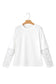 Tops Romantic Lace Long Sleeve Top
